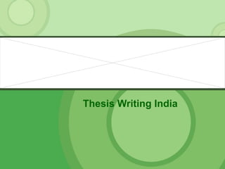 Thesis Writing India

 