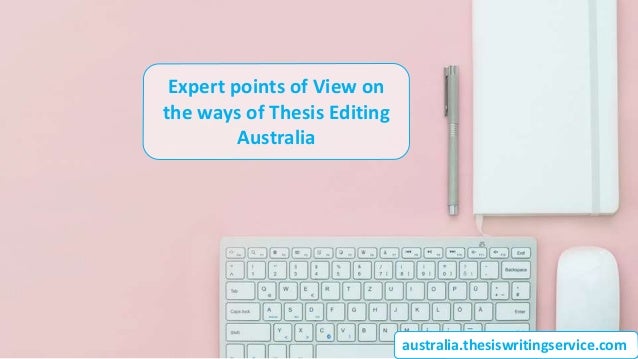 Thesis editing services picture