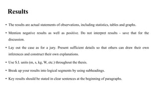 Result Writing Style Thesis Writing format.pptx