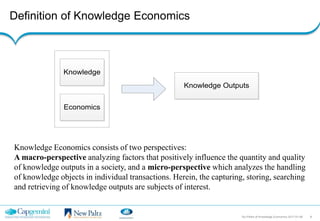The Six Pillars of Knowledge Economics | PPTX