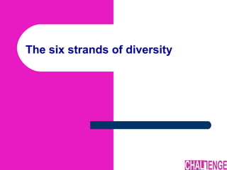 The six strands of diversity  