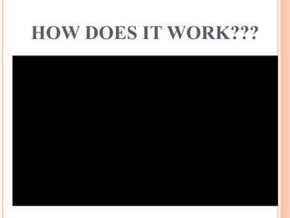 HOW DOES IT WORK???
 