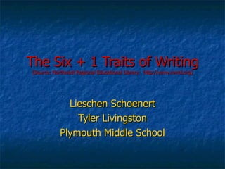 The Six Traits Of Writing Powerpoint For Training | PPT
