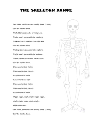The skeleton dance