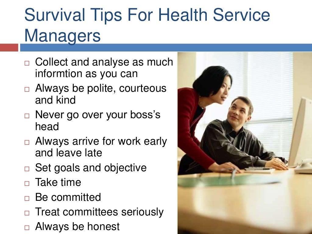 The skills of health services managers