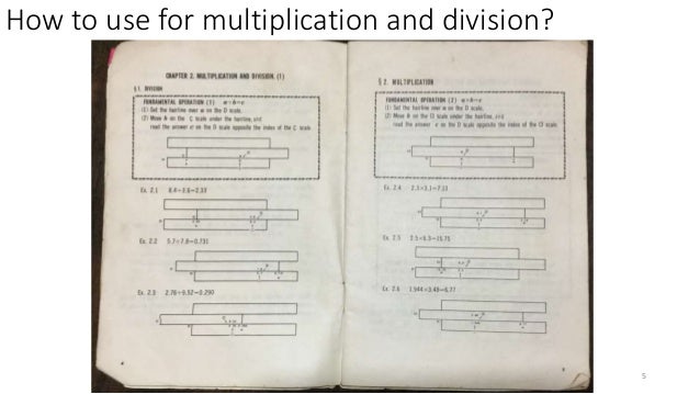 the slide rule