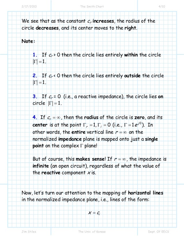 y smith chart pdf