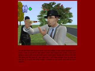 He ate his Pizza like he had never had any before, It was quite amusing but I
knew I had to speak to him about what had happened earlier. I was just
going to put it off until we both went inside later. Sandy left and as she did
she gave me the look of ' you have put it off long enough time to man up
and do it'. It was the little nudge I needed to go inside and talk to Juan
about it.
 