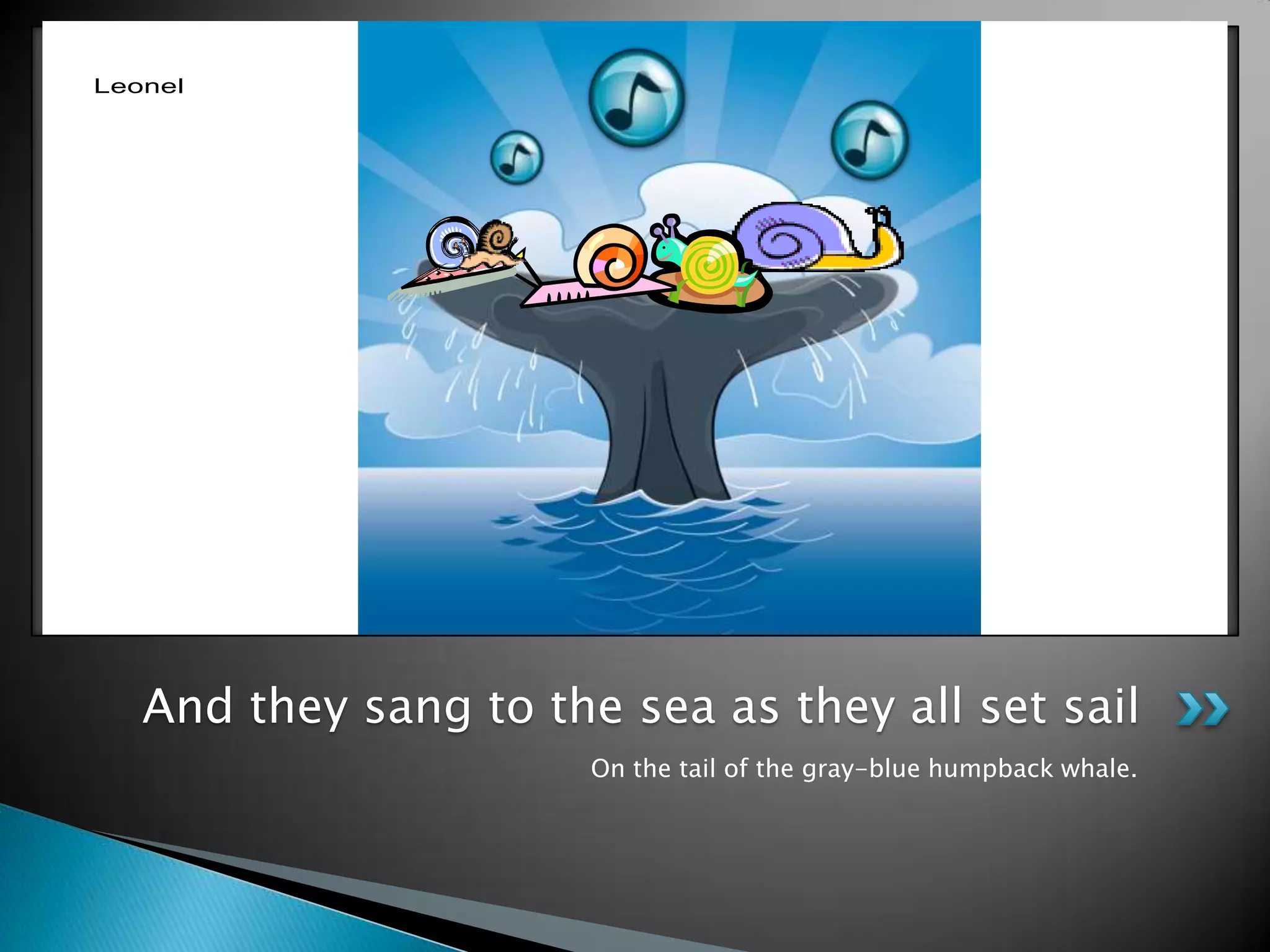 The Snail And The Whale | PPTX