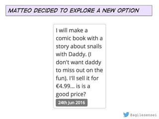 @agilesensei
Matteo decided to explore a new option
 