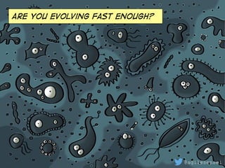Are you evolving fast enough?
@agilesensei
 