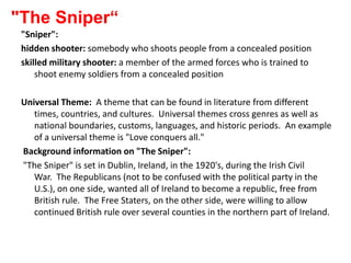 The Sniper | PPTX