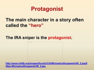 the sniper short story characters