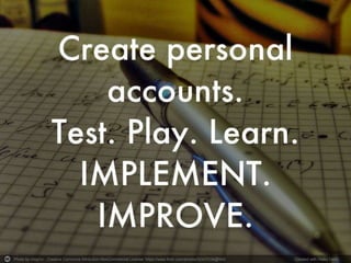 Photo by listentothemountains - Creative Commons Attribution-NonCommercial-ShareAlike License https://www.flickr.com/photos/27029339@N08 Created with Haiku Deck
 