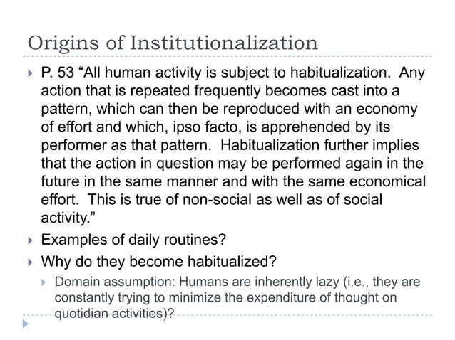 Social Construction Of Reality