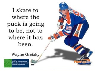 Version 7 section
 I skate to
 where the
puck is going
  • brief discussion

to be, not to
where it has
     been.
  Wayne Gretzky


                                1
 