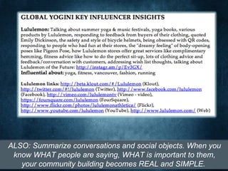 Social Analysis and Insight: Why Your Customer's Conversations and Social Objects are Vital to Sales and Community Growth