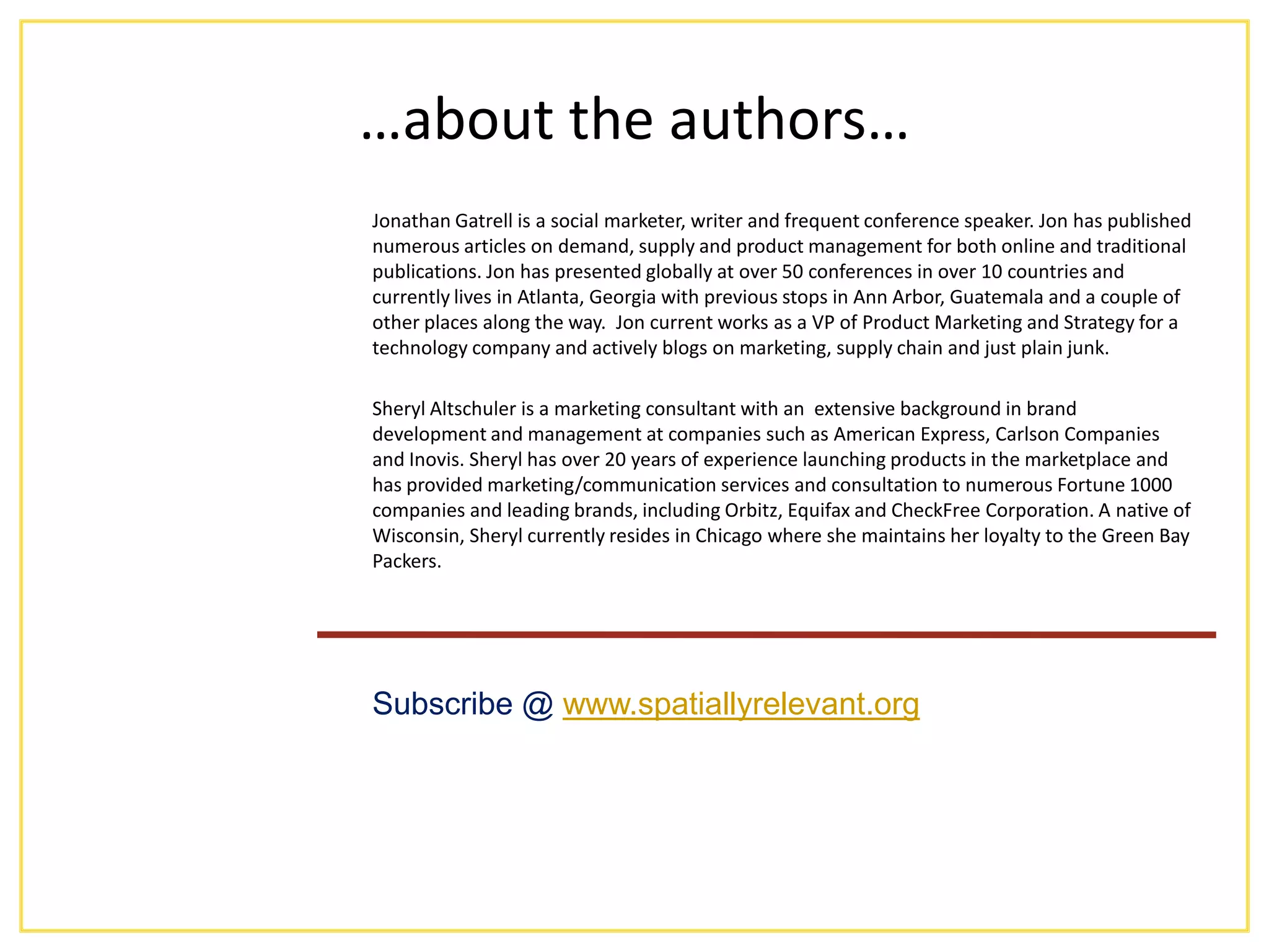 The Social Marketing Construct