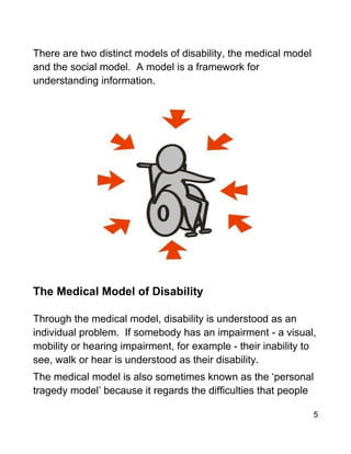 Inability Examples The Social Model Of Disability Scottish Accessible Information Forum ...