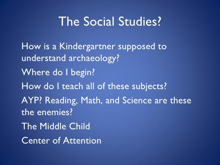 Teaching the Social Studies Course Introduction