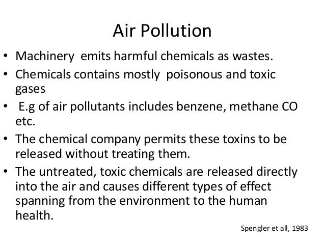 The social value of pollution prevention The social value of pollution prevention