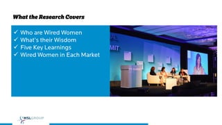 The Social Wisdom of #WiredWomen Around the World Presentation Slides 