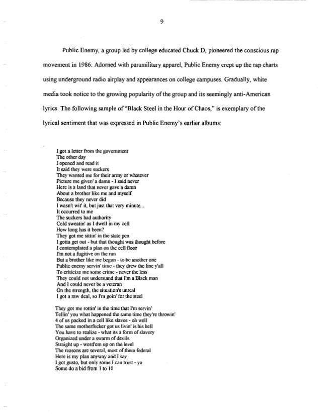 the socio political influence of rap music as poetry in the urban rap charts