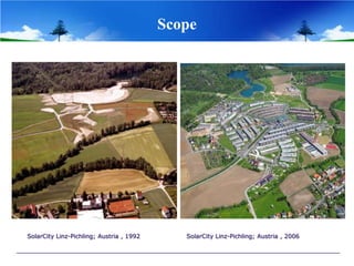 SolarCity Linz-Pichling; Austria , 1992 SolarCity Linz-Pichling; Austria , 2006
Scope
 