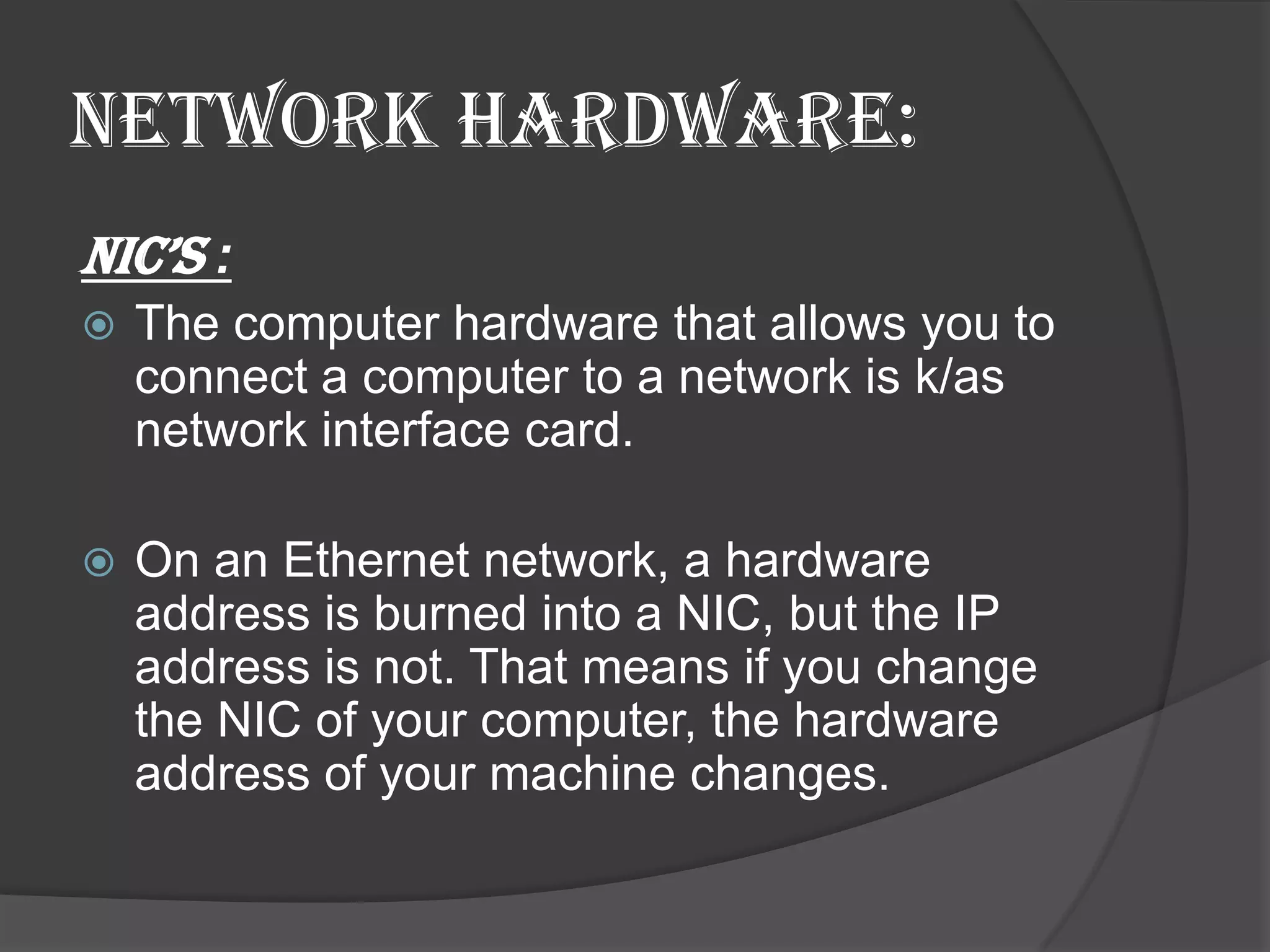The Solaris Network Environment (Presentation