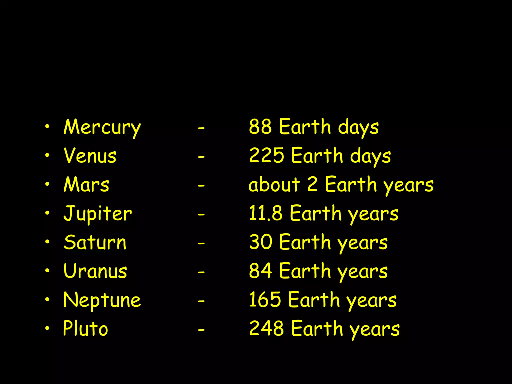 The solar system | PPT, image size:2048x1536