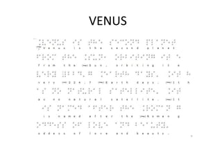 VENUS
 