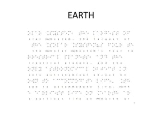 EARTH
 