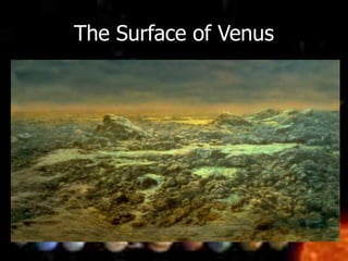 The Surface of Venus
 