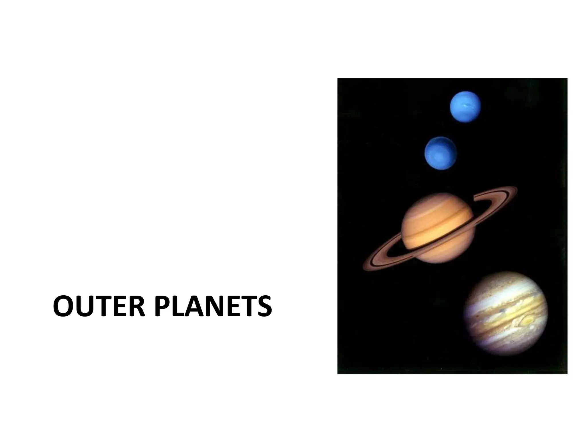 Outer planets