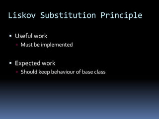 Modules should never change