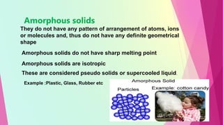 The solid state | PPTX
