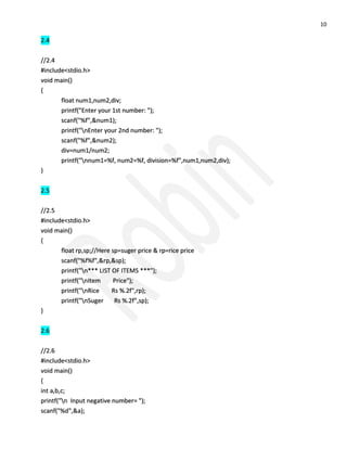 The solution manual of programming in ansi by Robin | PDF