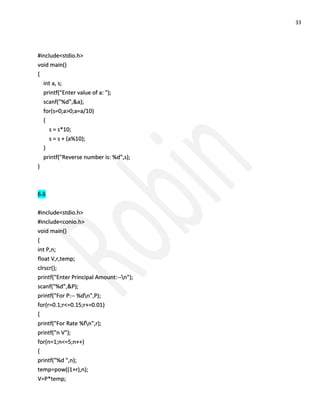 The solution manual of programming in ansi by Robin | PDF