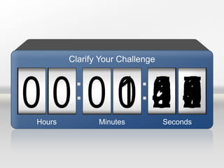 09000 1 87654321500 04 98765432103 9876543210987654321021 987654321098765432100Hours Minutes Seconds
Clarify Your Challenge
 