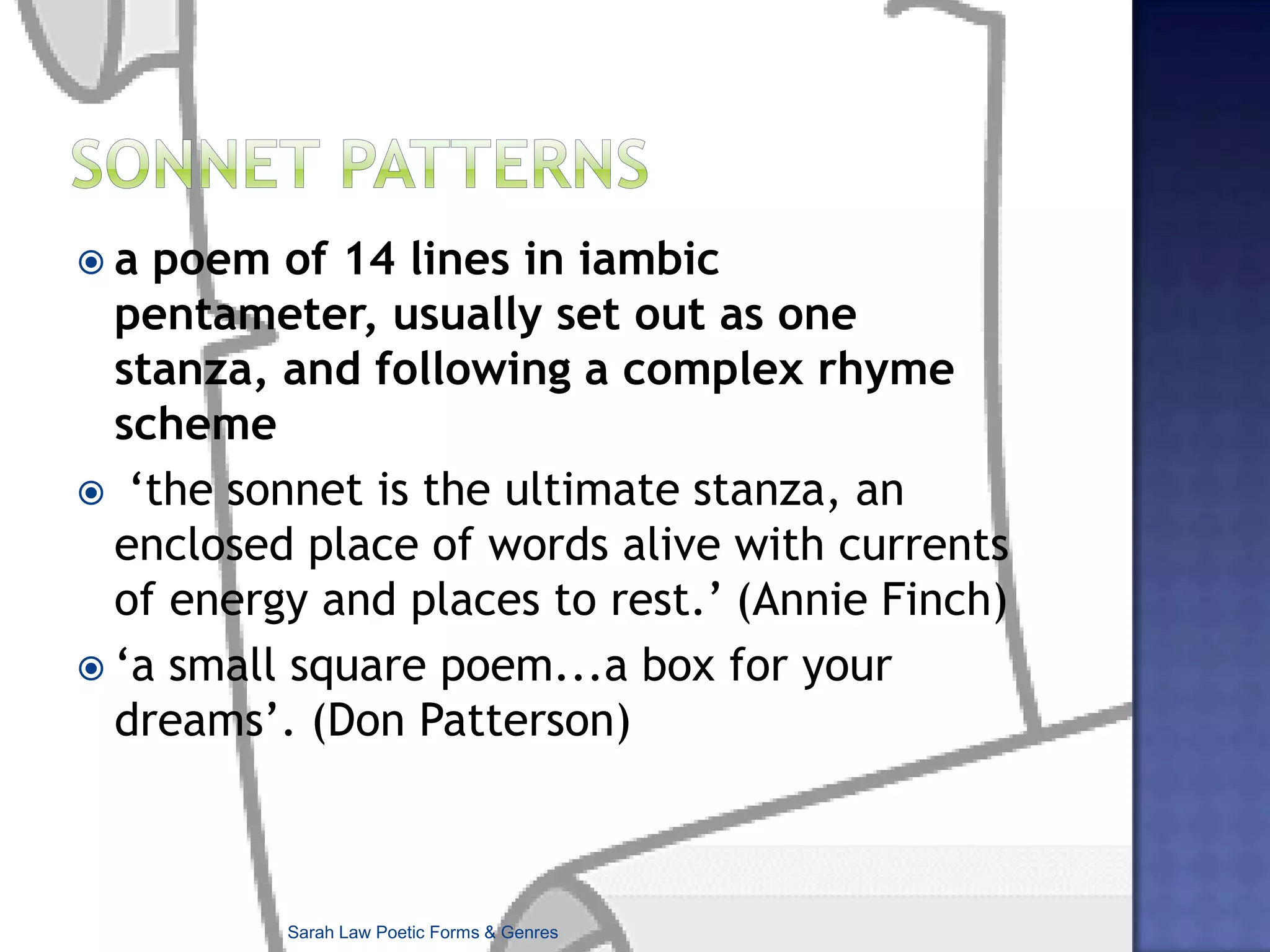 First recognisable sonnets associated with ‘Courtly Love’