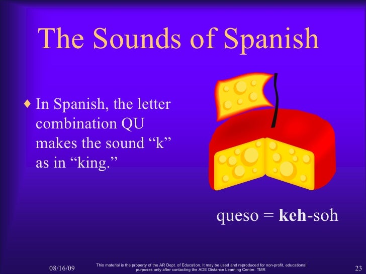 The Sounds Of Spanish