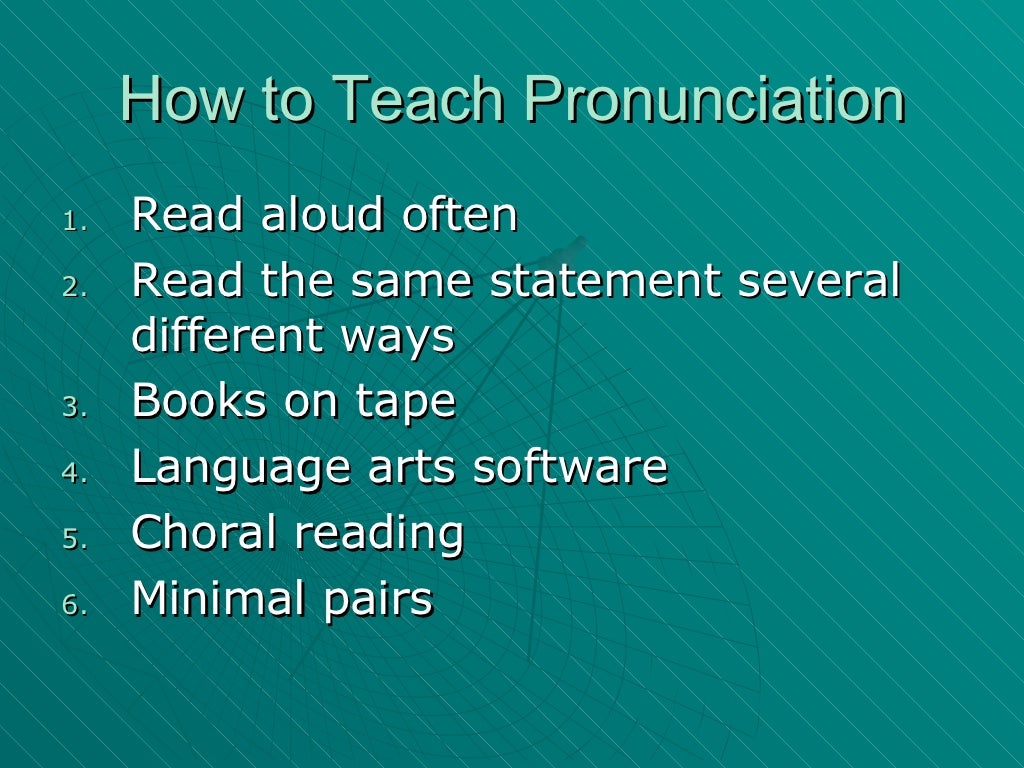 The Sound System Of English