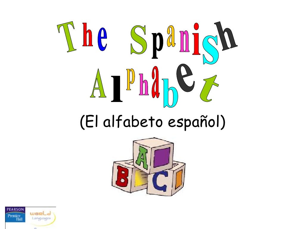 the spanish alphabet