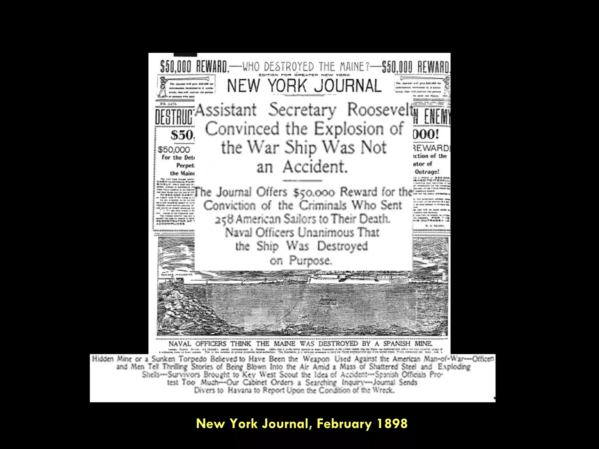 New York Journal, February 1898