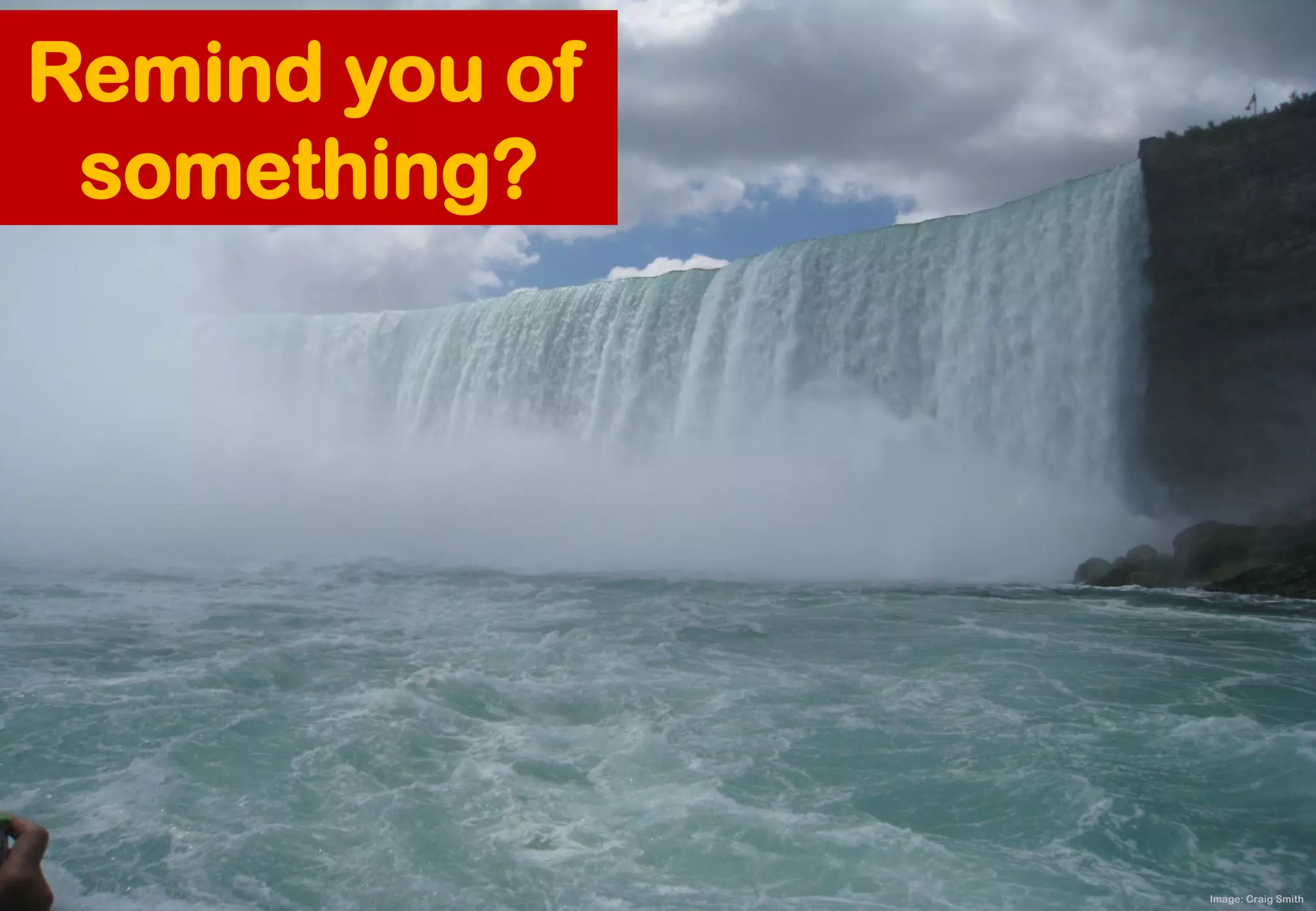 Image: Craig Smith 
Remind you of something?  