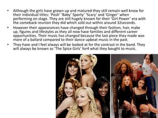 All are now mothers and have families to look after