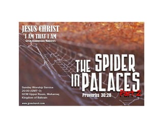 The spider in palaces part 2