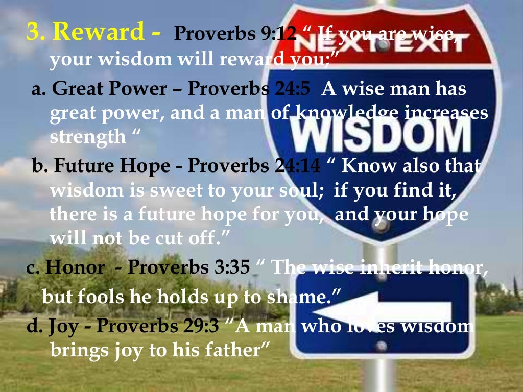 The Spirit of Wisdom