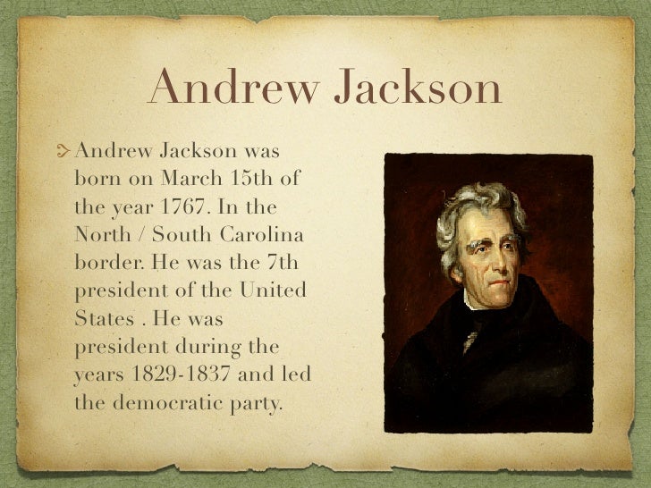 Was Andrew Jackson A Bad President Essay