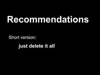  user feedback & testingLook familiar?http://www.flickr.com/photos/tonibduguid/2836161961/